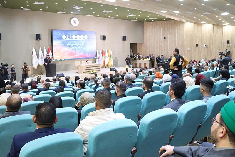 قسم الشؤون الفكرية يشارك في المؤتمر العلمي السابع لحملة الشهادات العليا
