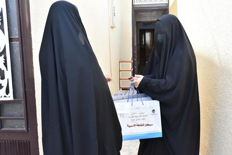 تهاني عيد الغدير في بيوت عوائل الشهداء