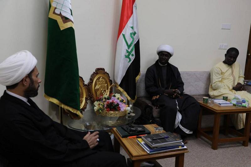 قسم الشؤون الفكرية والثقافية يستقبل وفداً من أتباع أهل البيت (عليهم السلام) من دولة ليبيريا