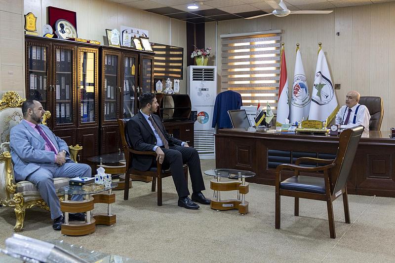 العتبة العباسية المقدسة تدعو جامعة البصرة للنفط والغاز إلى المشاركة في حفل تخرج طلبة الجامعات العراقية
