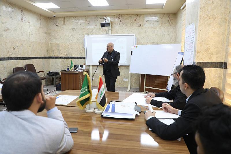 لملاكاته.. قسمُ التطوير ينظّم دورةً في أساسيات التدريب