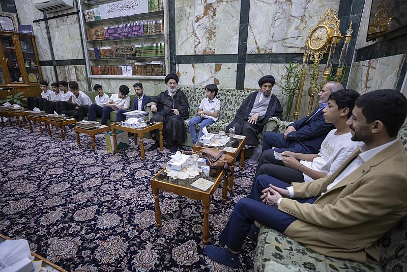  السيد الصافي يؤكّد على أهمّية الدعم النفسي للأطفال وتأهيلهم