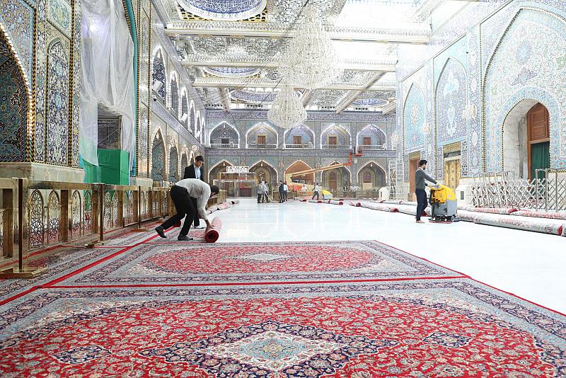 في شهر رمضان.. خدماتٌ مميّزة يقدّمها قسمُ رعاية الصحن للزائرين