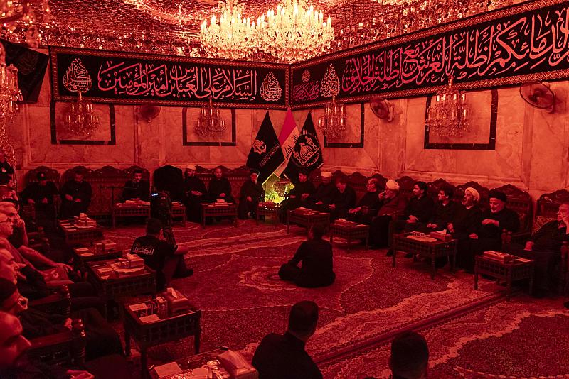 بحضور متولّيها الشرعيّ.. العتبة العبّاسية تقيم مجلسها العزائيّ لليوم العاشر من شهر محرّم