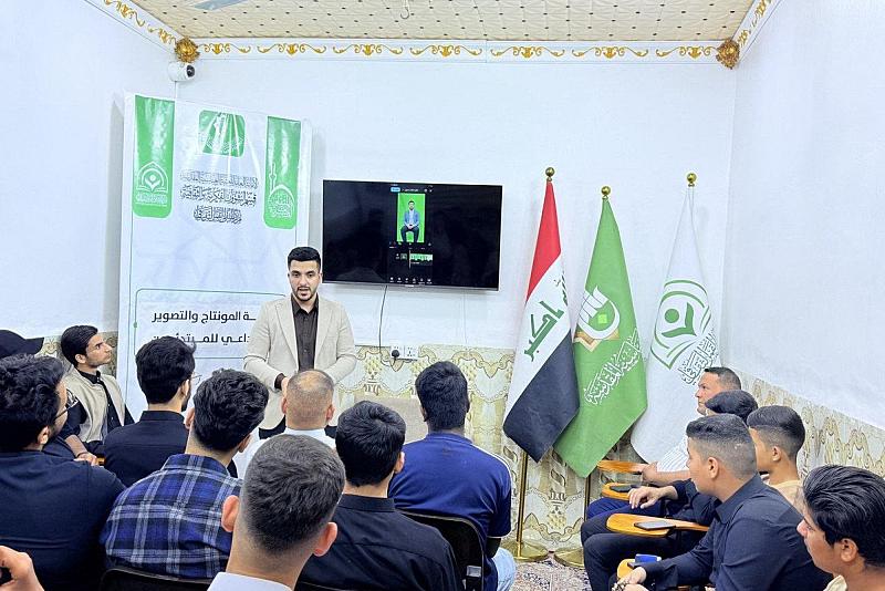 قسم الشؤون الفكرية يقيم دورة عن المونتاج والتصوير الإبداعي في ذي قار