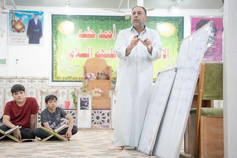 المجمَع العلمي يقيم دورة في أحكام التلاوة وفنون القراءة بقضاء الهندية