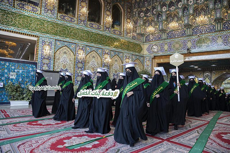 قسم رعاية الصحن يضع خطة لمسير المشاركات بحفل تخرج بنات الكفيل السابع