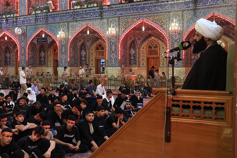 شعبة الخطابة للتبليغ الحسيني تختتم مجالسها العزائية بذكرى شهادة الإمام الصادق (عليه السلام)