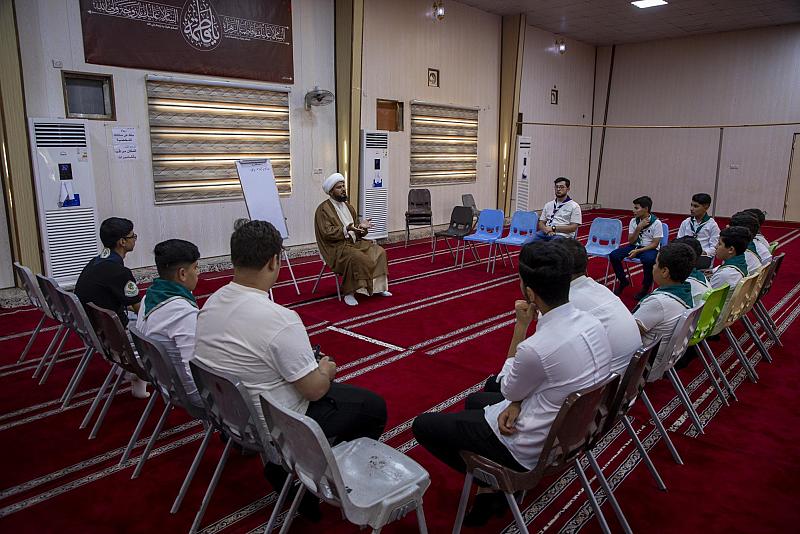  الشؤون الفكرية يفتتح مخيّم الإمام الحسن العسكري (عليه السّلام) الكشفي