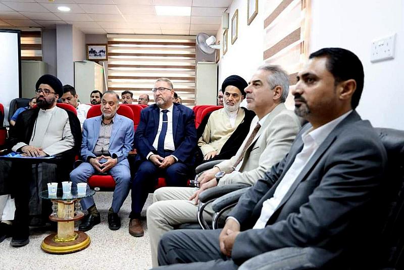 الهيأة العُليا لإحياء التراث تشارك في ندوةٍ علمية حول أثر تحقيق النصوص في الوعي المعرفي