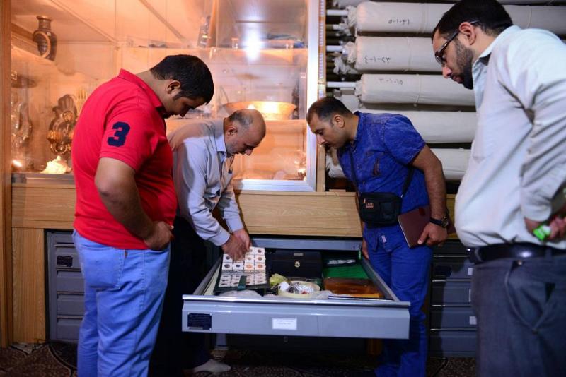 الآثاريّ محمد الحميري يبحث سبل توطيد العلاقة العلمية بين متحف الكفيل وكلّية الآثار في جامعة سامرّاء ويدعو لدراسة قطعه الأثريّة دراسةً مستفيضة..