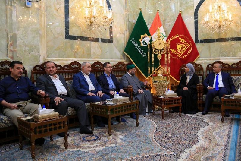 رئيسةُ هيأة الاستثمار الوطنيّة: نحن فخورون بمشاريع العتبة العبّاسية المقدّسة لكونها نوعيّةً ومتنوّعةً قطاعيّاً