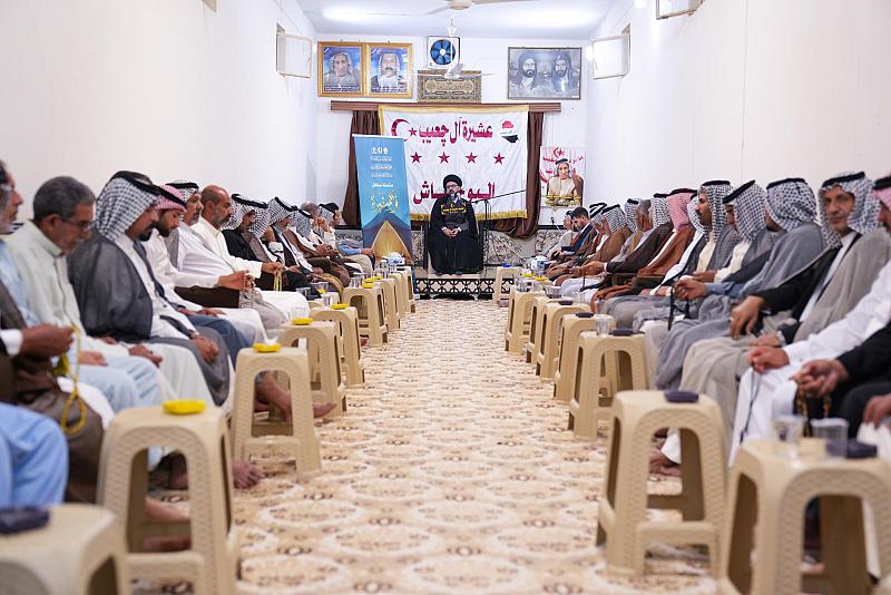 المجمع العلمي يقيم برنامج قمر العشيرة في المثنّى