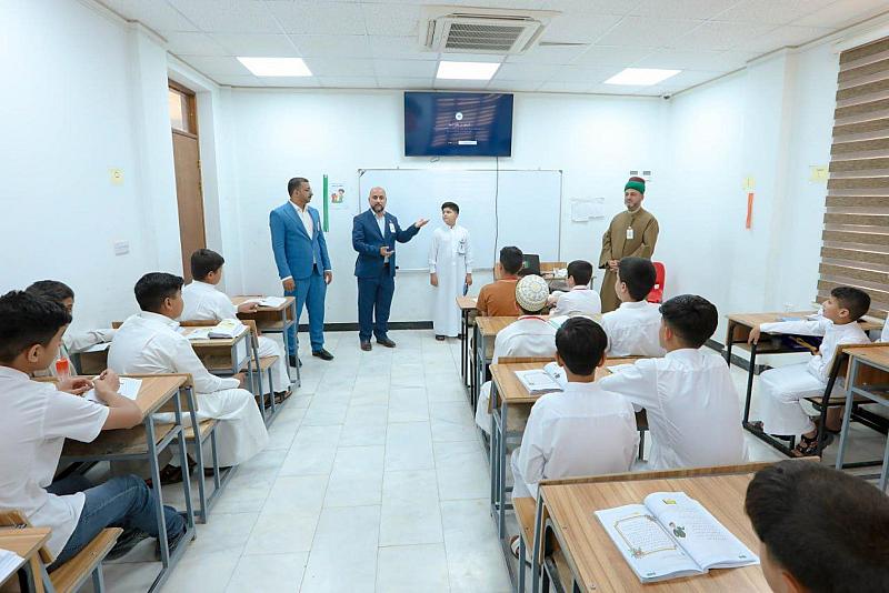 المجمع العلمي ينظم اختبارات نظرية وعملية لطلبة مشروع الدورات الصيفية