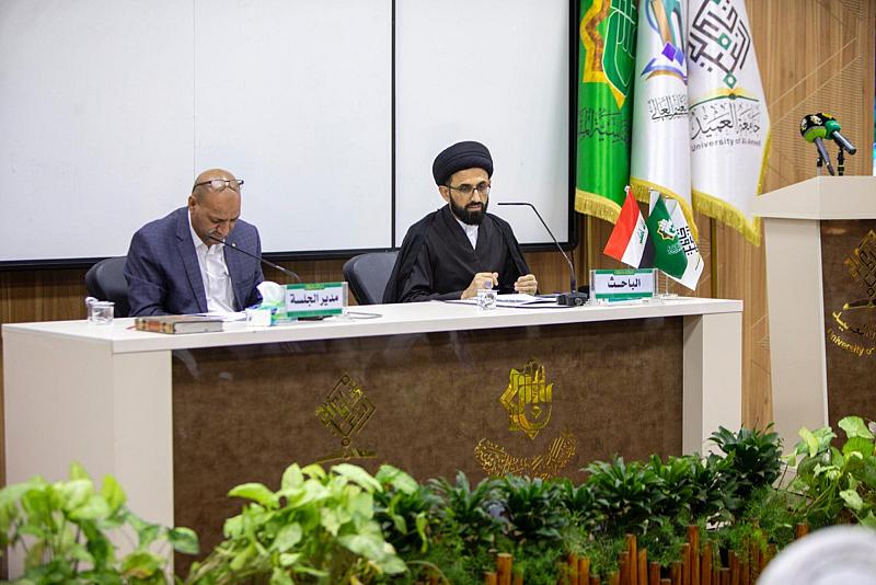  أكاديمي يستعرض شخصية الإمام الحسن (عليه السلام) في ديوان أهل البيت (عليهم السلام)