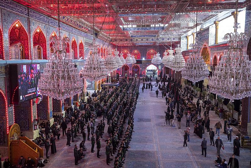 خدمة العتبتين المقدّستين يحيون ذكرى شهادة الإمام الهادي (عليه السلام)