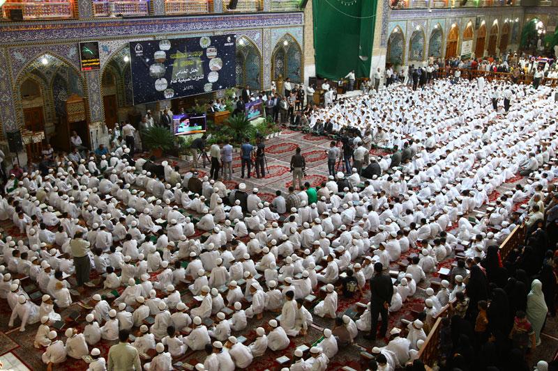 معهدُ القرآن الكريم في العتبة العباسية المقدسة يُقيمُ الحفل الختامي للدورات القرآنية الصيفية..