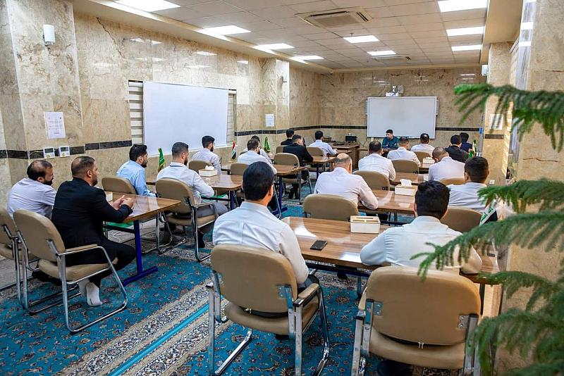 قسم التطوير يقدم محاضرة ثقافية حول كتاب نهج البلاغة لملاكاته
