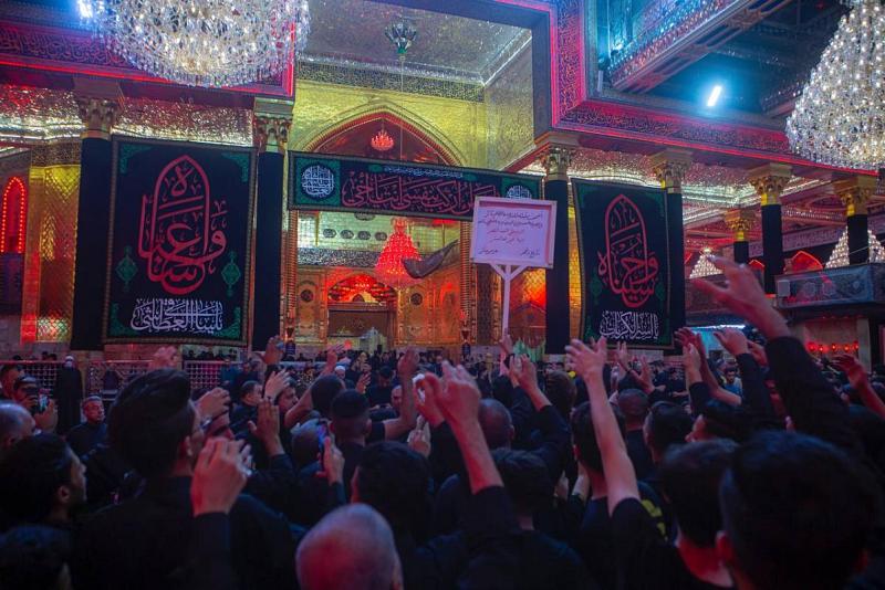 صَوْتُ الصَّدَى مِنْ كَرْبَلاَ لِلْعَالَمِينْ... مواكبُ عزاءٍ تندبُ سيّدَ الشهداء حتّى ساعاتٍ متأخّرة من المساء