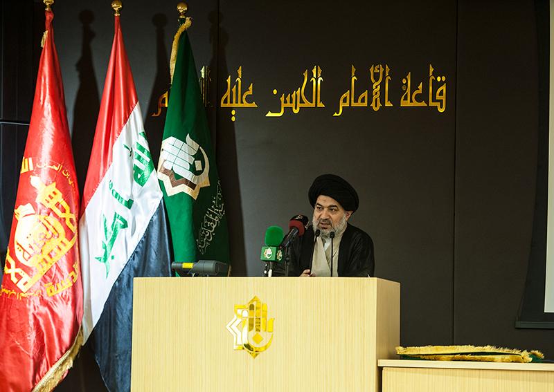 السيد الصافي: المهم أن لا ننظر الى الماضي وأن نبدأ من حيث انتهى الآخرون خصوصاً في القوانين التطبيقية والعلمية لنختصر الزمن والمسافة..