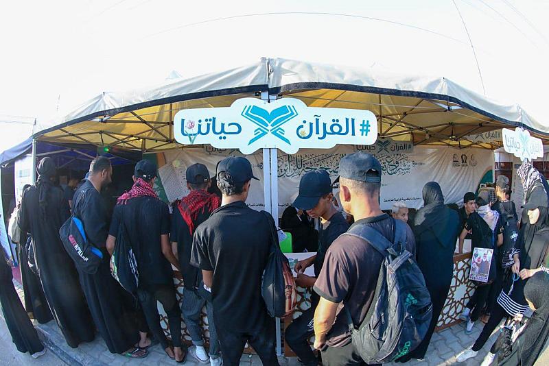 المجمع العلمي يواصل مشروع تعليم القراءة الصحيحة للزائرين في بابل