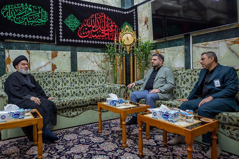 سماحة السيد الصافي يؤكد دعم العتبة العباسية المقدسة للجهود الصحية في كربلاء لخدمة زائري عاشوراء