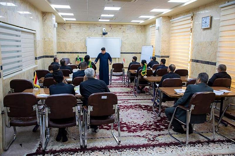 قسم التطوير يواصل تقديم دروسه الخاصة بشرح وتحفيظ نهج البلاغة للمنتسبين