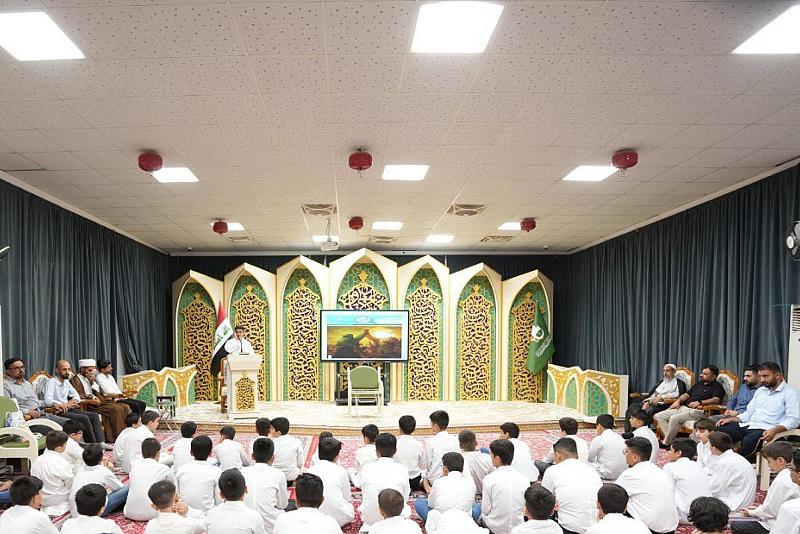 عبرَ محفلٍ قرآنيّ.. المجمع العلميّ يحيي عيد الغدير الأغرّ في النجف وكربلاء وبغداد