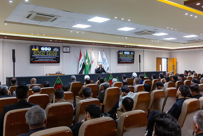 جامعة الكفيل تنظم مجلس عزاء بذكرى شهادة الإمام الكاظم (عليه السلام)
