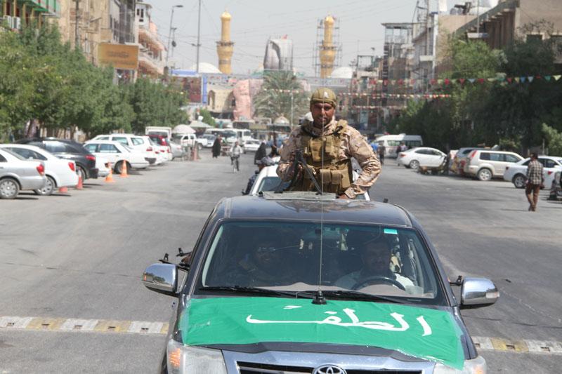 قسم ما بين الحرمين الشريفين يُشكّل قوّةً عسكرية لحماية مراقد كربلاء المقدسة..