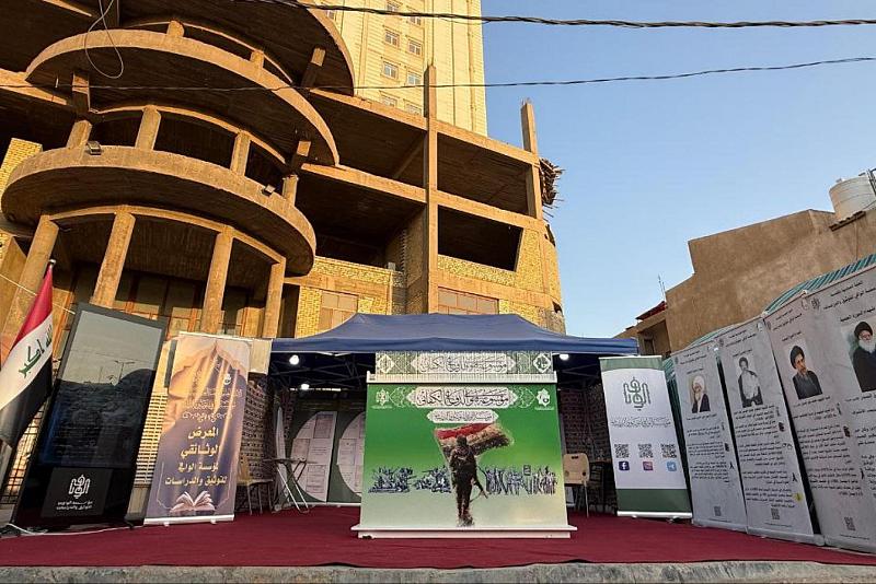 مؤسسة الوافي تنجز الأعمال التحضيرية لمحطتها التوثيقية في طريق زائري الأربعين