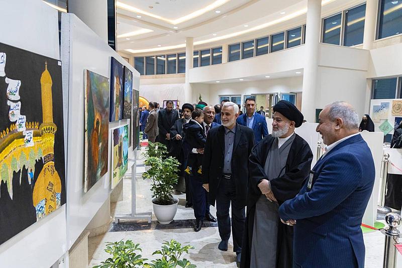 مهرجان روح النبوّة العالمي السادس يشهد افتتاح المعرض الخاصّ بالأعمال الفنية والصور الفوتوغرافية