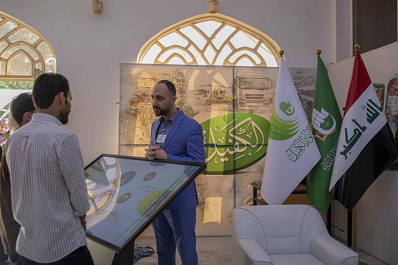 شركة نور الكفيل تستعرض منتجاتها المتنوّعة في مؤتمر الوظائف الأوّل