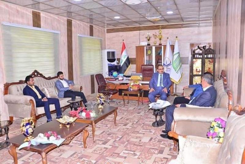 معهدُ القرآن الكريم فرع بابل يبحثُ آفاقَ التعاون مع كلّيتَيْن