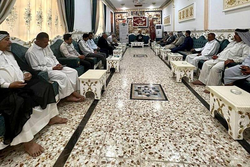 قسم الشؤون الفكرية والثقافية يقيم مجلسًا عباديًّا ضمن سلسلة (بيوت النعيم)