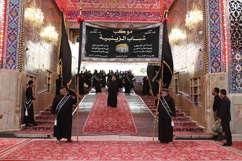 مواكب كربلاء العزائيّة تحيي شهادة الإمام الصادق (عليه السلام)
