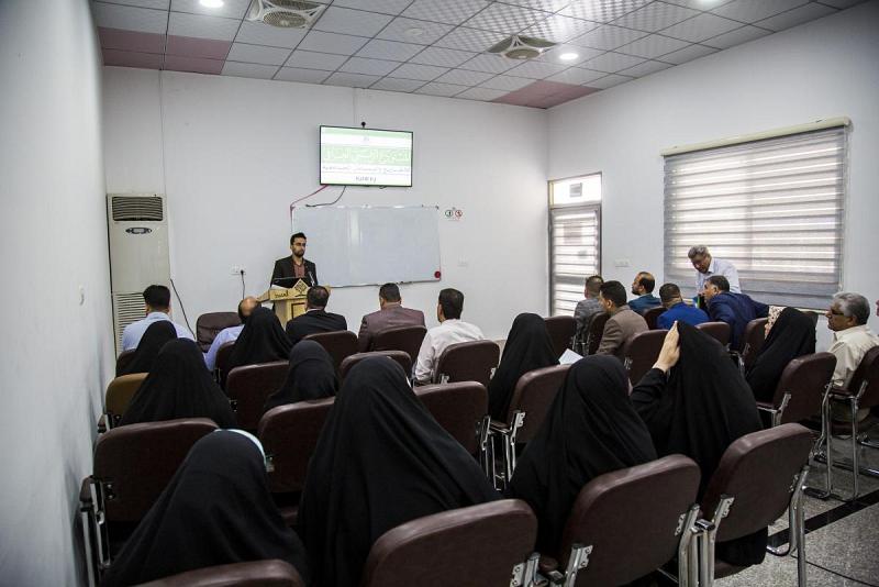 مكتبةُ جامعة العميد المركزيّة تنظّم ندوةً علميّة تعريفيّة بمشاريع مكتبة ودار مخطوطات العتبة العبّاسية المقدّسة