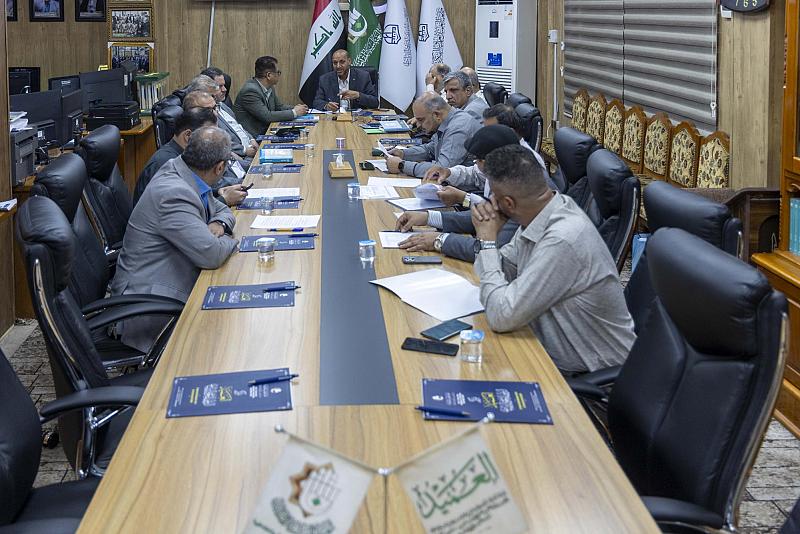 جمعية العميد تعقد اجتماعها الدوري لمناقشة مشاريعها الفكرية والثقافية