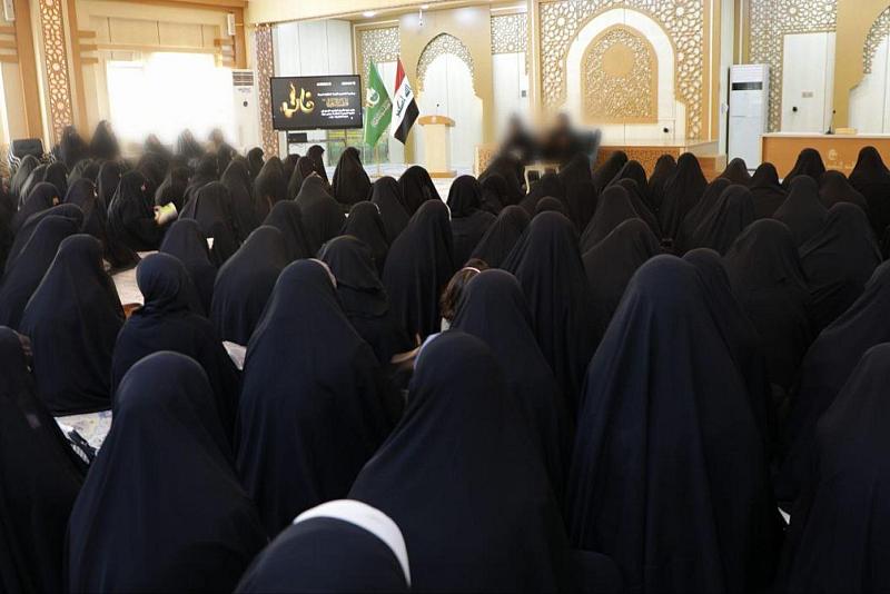 معهد القرآن النسوي ينظم مجلس عزاء بذكرى شهادة السيدة فاطمة الزهراء (عليها السلام)