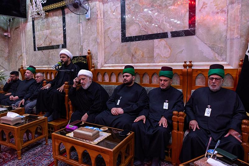 عبر مجلسٍ عزائي.. قسم العلاقات العامة يستذكر سيرة أبي الفضل العباس (عليه السلام)