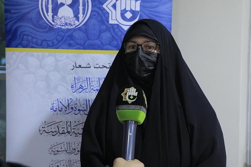 الملاكات النسوية في العتبة العباسية تكثف جهودها مع انطلاق فعاليات مهرجان روح النبوة