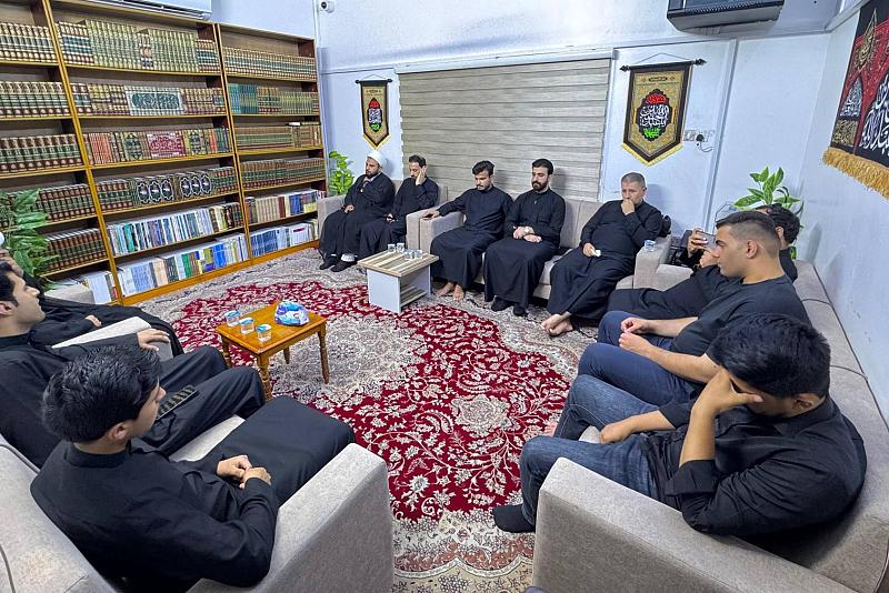 قسم الشؤون الفكرية يستقبل وفدًا من خدمة المواكب الحسينية في ذي قار