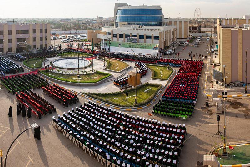 العتبة العباسية تطلق فعاليات الفترة المسائية لحفل التخرّج المركزي لطالبات الجامعات العراقية