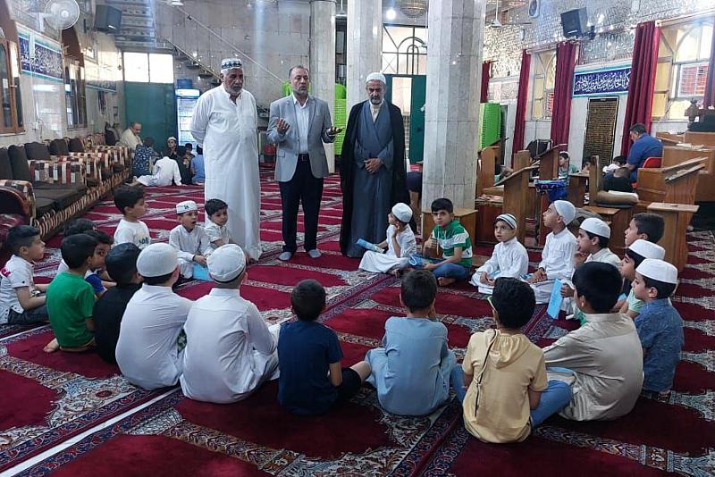 المجمع العلمي يتفقد مشروع الدورات القرآنية الصيفية في بغداد