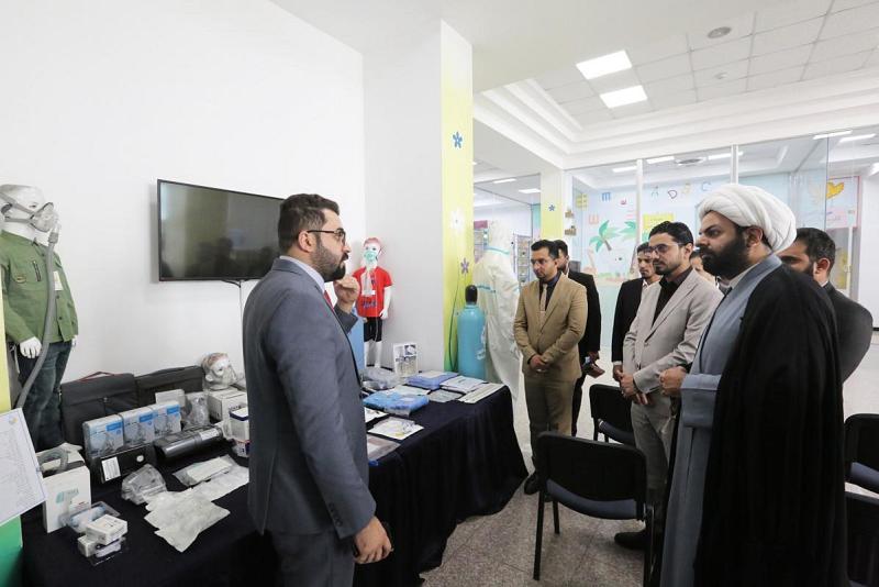 وفدُ معهد القرآن الكريم يزورُ مؤسّسةَ العين ويُثني على جهود العاملين فيها