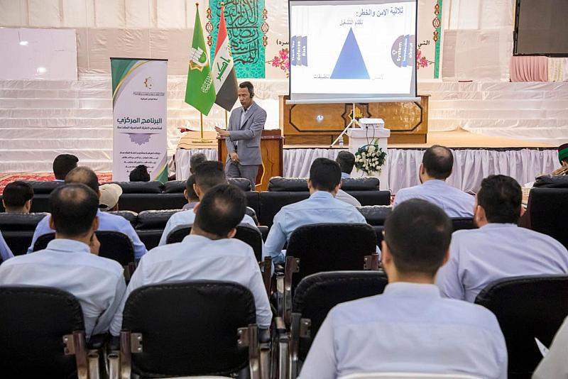 قسم التطوير ينظم ورشة تدريبية حول أمن المعلومات للمنتسبين