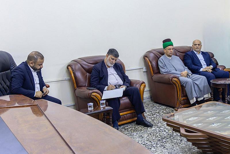 للوقوف على احتياجاتهم.. وفد العتبة العباسية المقدسة يزور دار الحنان لشديدي العوق