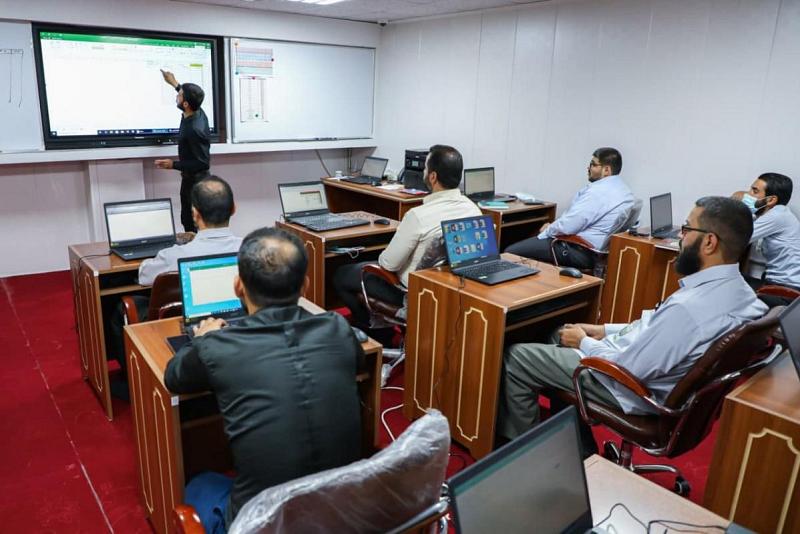 إقامةُ دورة تطوير المهارات الحاسوبيّة لمنتسبي العتبة العبّاسية المقدّسة