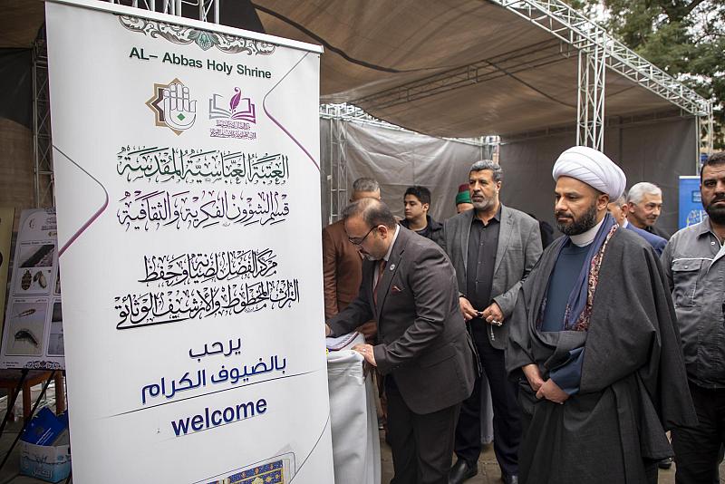 قسم الشؤون الفكرية يشارك في مهرجان الصديقة الطاهرة (عليها السلام) الثقافي بجامعة بغداد