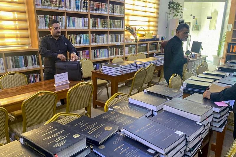 قسم الشؤون الفكرية يختتم مشروع حفظ النتاج العلمي في كلية التربية البدنية بجامعة بابل